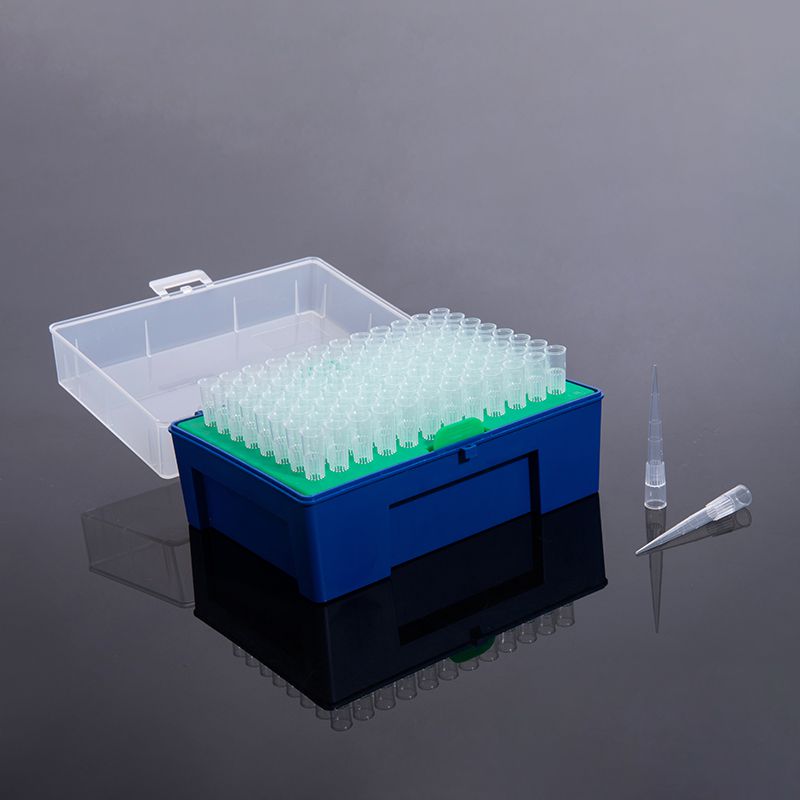 Накінечники з фільтром 200 мкл, Штатив (96 шт.) (Nodford)